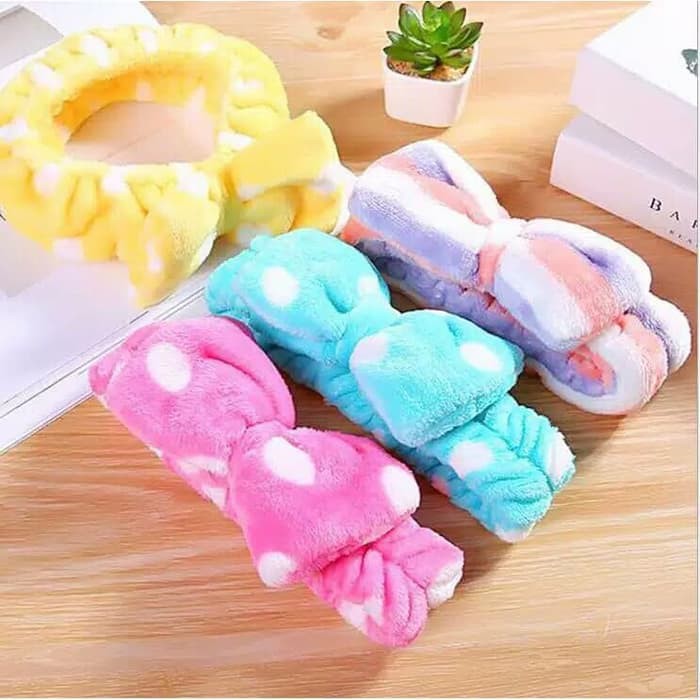 BANDANA MANDI PITA BESAR / HEADBAND MOTIF