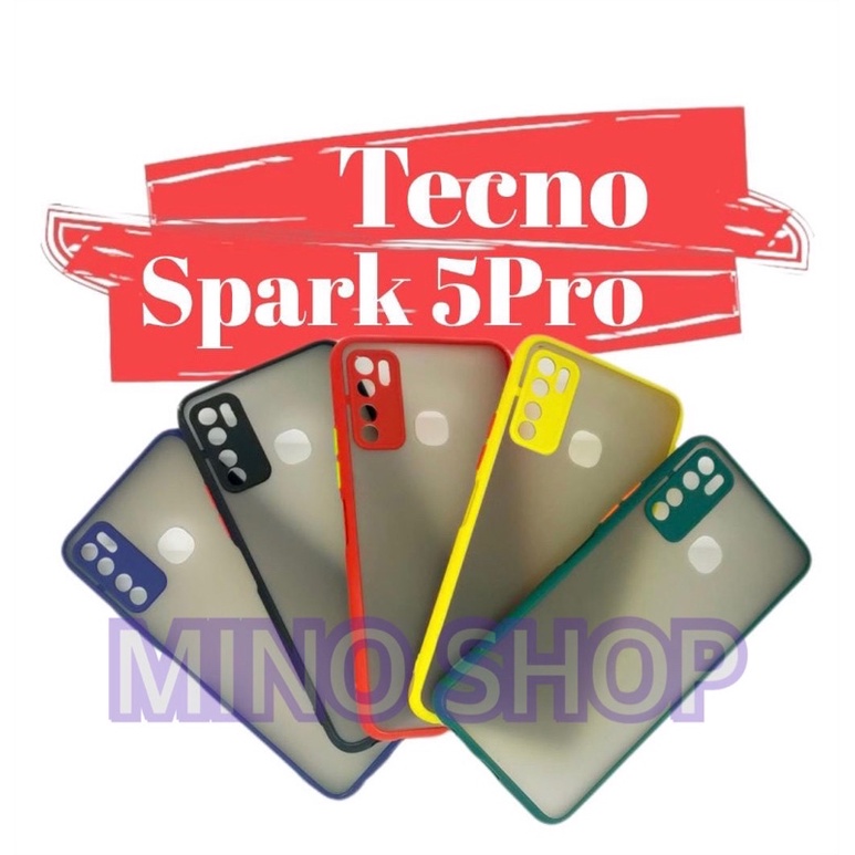 SOFTCASE TECNO SPARK 5 PRO - HARDCASE DOVE MYCHOICE + PC - AERO CASE