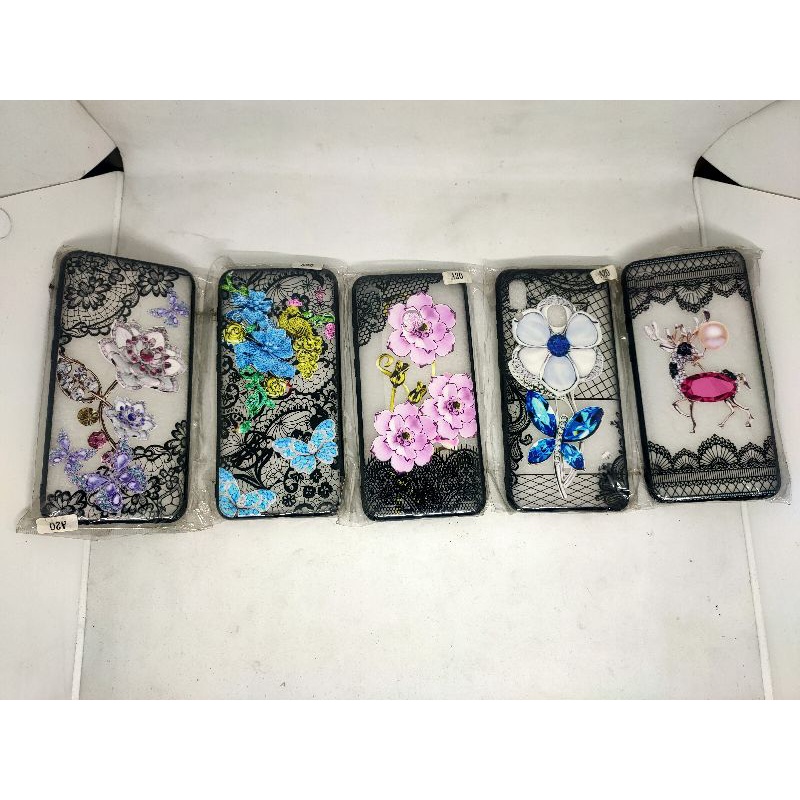 SAMSUNG A20 / A30 SOFTCASE BATIK HENA PREMIUM flower