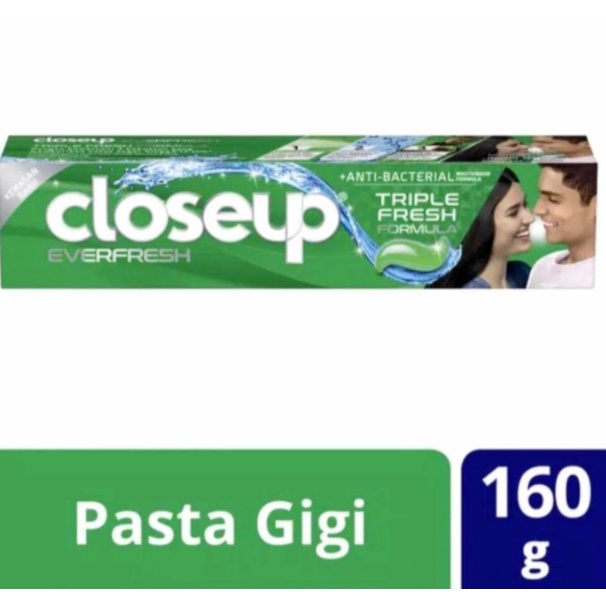 CloseUp Odol Pasta Gigi Menthol Fresh Toothpaste Jumbo 160gr