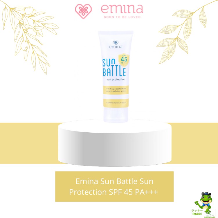 ❣️Rakkistore99❣️Emina SUN BATTLE Sun Protection SPF45 PA+++ (KUNING)