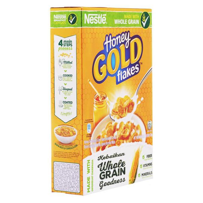 

[BAYAR DI TEMPAT] Nestle Cereal Honey Gold Cornflakes - 370gr {TERUJI Kode 1227