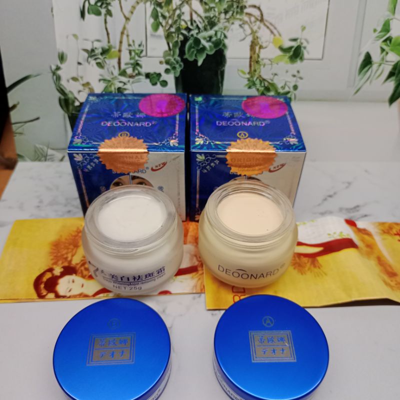 PAKET CREAM DEOONARD 2in1 25g[Siang&amp;Malam]