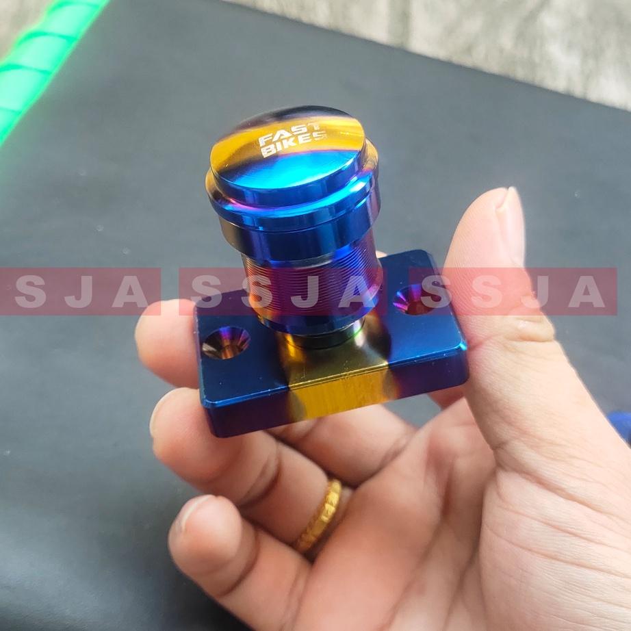 Paling Sesuai.. TUTUP MINYAK REM VARIASI/TABUNG MINYAK REM/STEMPEL KACA YAMAHA VIXION SATRIA SCORPIO