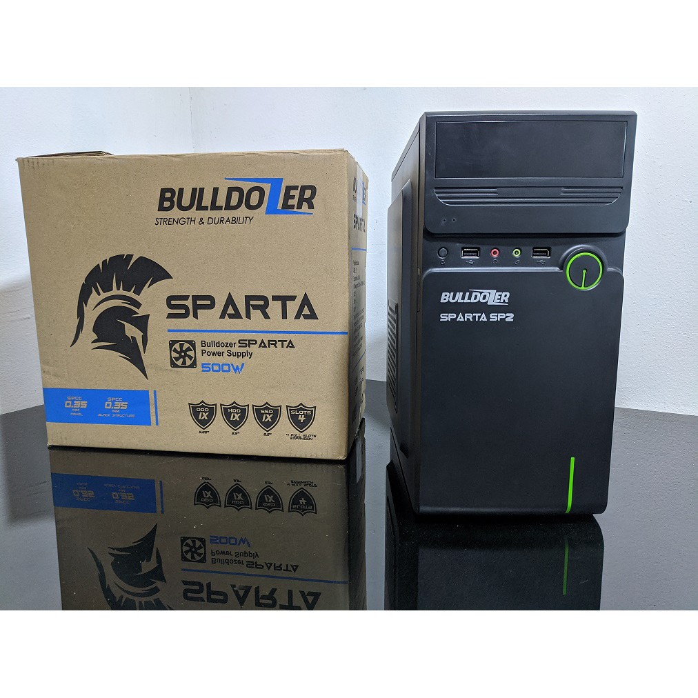 SEPAKET PC RAKITAN CORE 2 DUO DDR3 MONITOR 16” KEY MOUSE