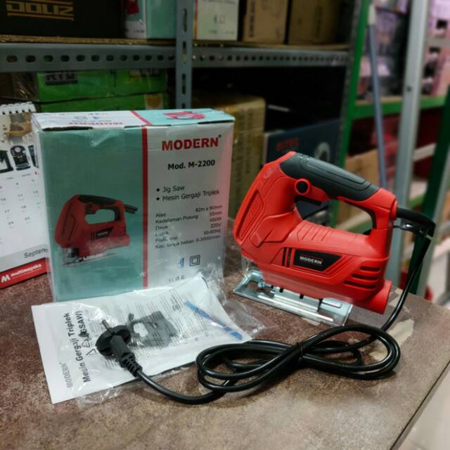 MESIN GERGAJI TRIPLEK/JIGSAW MODERN M2200