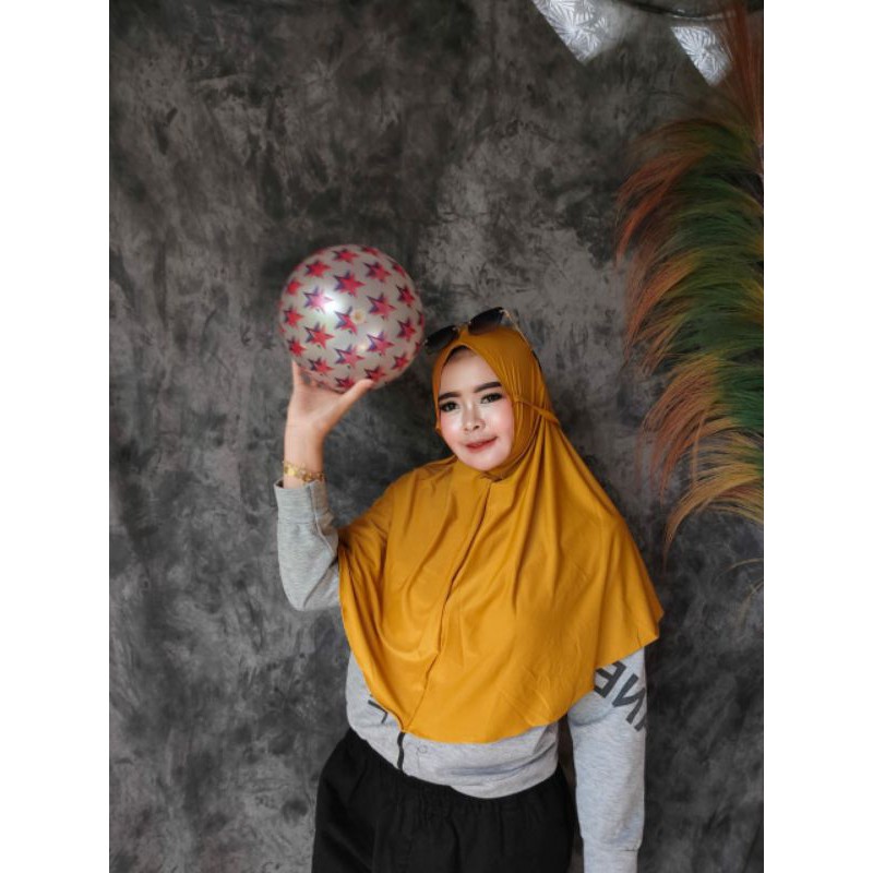 JILBAB TERLARIS ~ BERGO INAYAH || Bergo Jersey || Bergo Siria || bergo sport-5