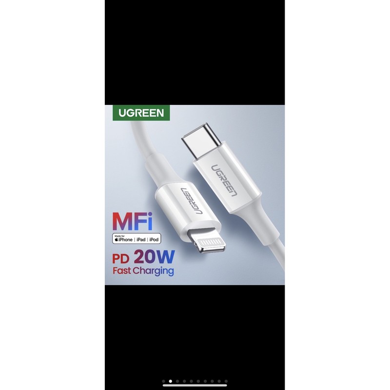 Jual UGREEN MFi USB Type C to Lightning Cable for iPhone 12 Mini Pro