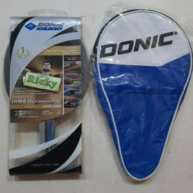 BET PINGPONG DONIC OVTCHAROV 3000 - BET DONIC DIMA OVTCHAROV LINE LEVEL 3000 CARBON - ORIGINAL