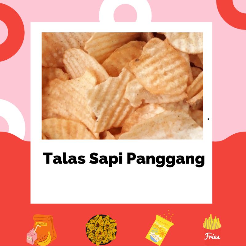 

Keripik Talas Rasa Sapi Panggang - Keripik Talas Renyah - Snack Cemilan Jajan Kiloan