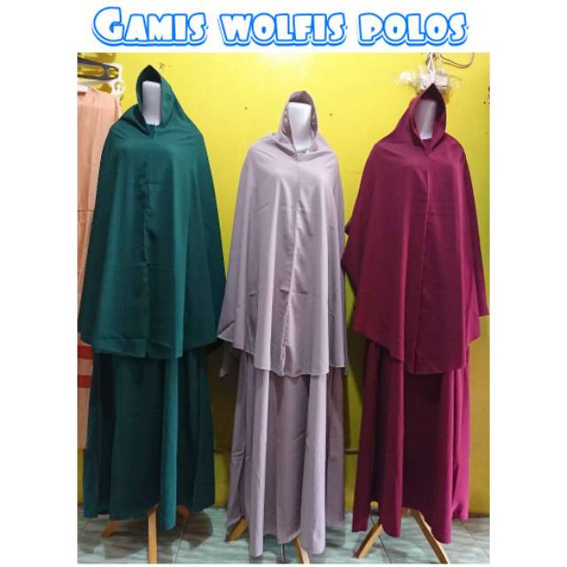 Gamis wolfis polos