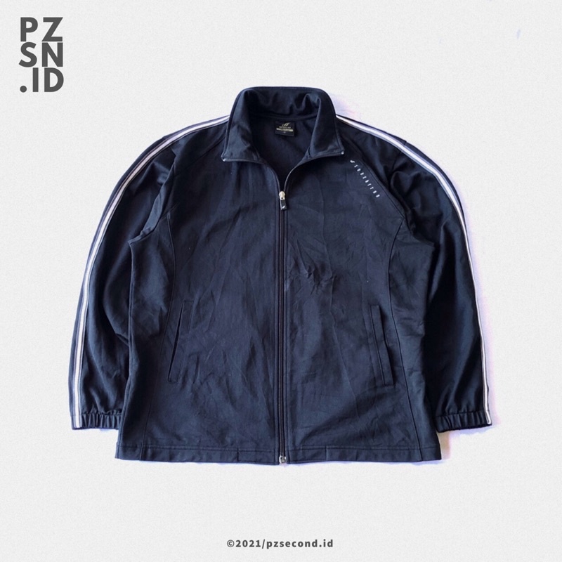 Jaket Training / Tracktop Mizuno Superstar Black Second Original