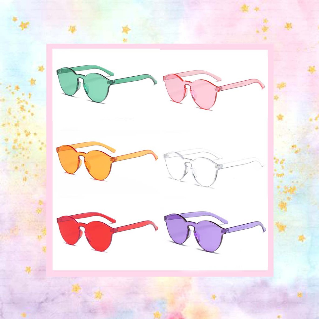 KACAMATA WARNA WARNI / KACAMATA HITAM / KACAMATA WANITA / KACAMATA IMPORT