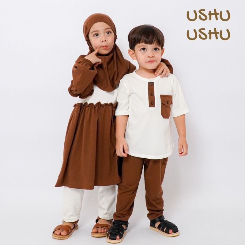 ngaji series by ushu-ushu - baju ngaji anak - baju couple - baju lebaran - setelan anak panjang
