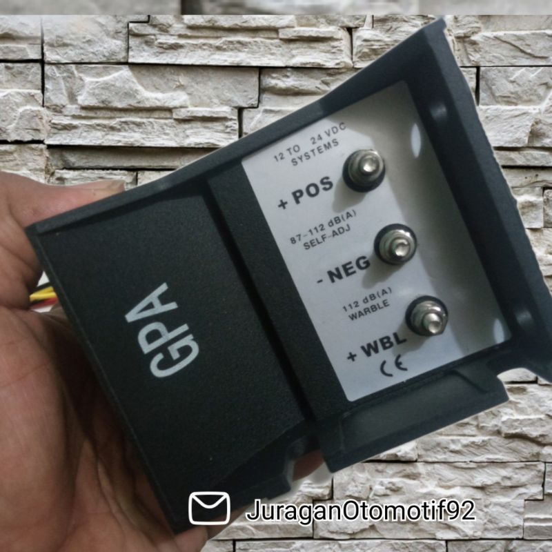 alaram mundur mobil / truk DLL 12/24 VOLT 3 SUARA