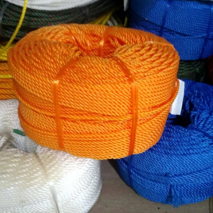 

Tali tambang plastik tebal 3 mili warna