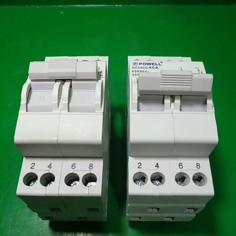 GZ / CAM STARTER /SWITCH BREAKER MODEL MCB POWELL 40A 1 PHASE