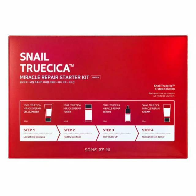 SOMEBYMI Snail Truecica Miracle Repair Starter Kit (4items)