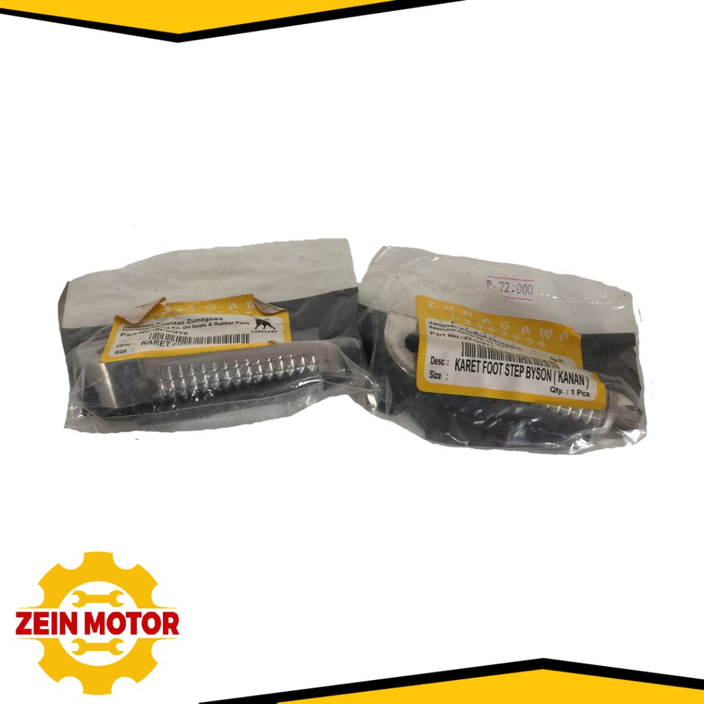 KARET FOOTSTEP BELAKANG PIJAKAN KAKI BYSON VIXION SCORPIO SCORPIO Z