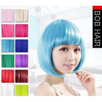 WIG / RAMBUT PALSU BOP WARNA WARNI
