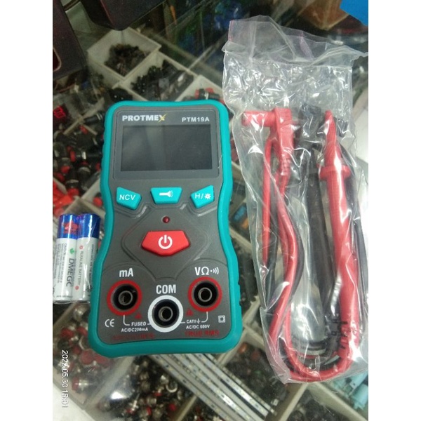 Multimeter Digital Merek PROTMEX tipe PTM19A