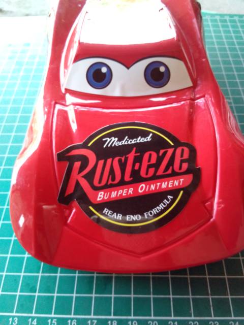 Mobilan Cars Rusty Besar Plastik Cat Glossy (Mesin Friksi)