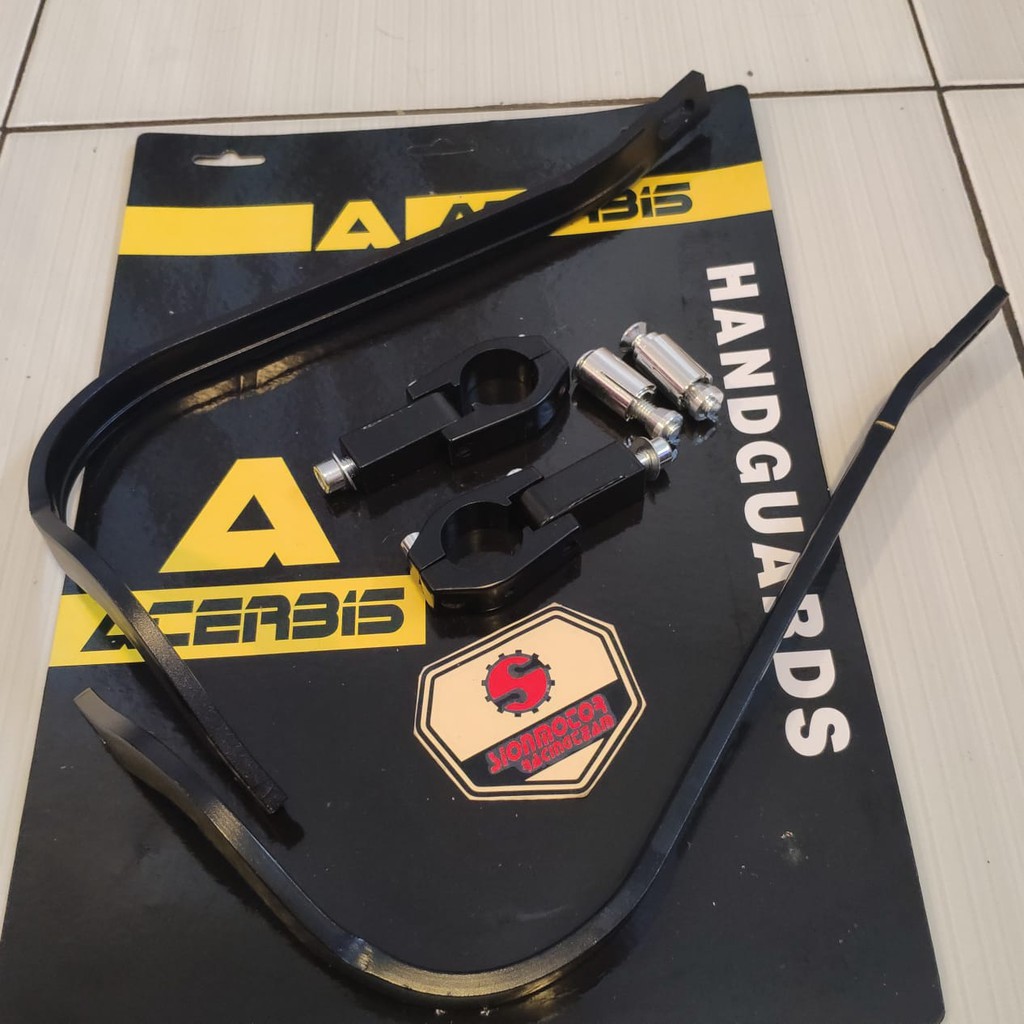 Handguard Model Tulang Acerbis Hitam