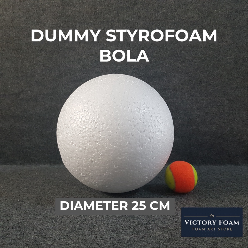 Dummy Styrofoam Bola Diameter 25cm