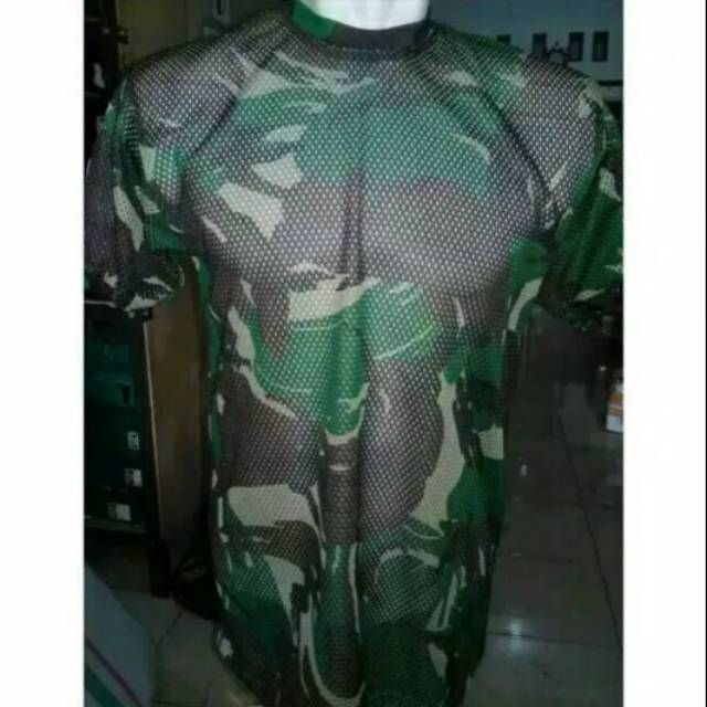 Kaos loreng jaring/Kaos loreng jaring malvinas