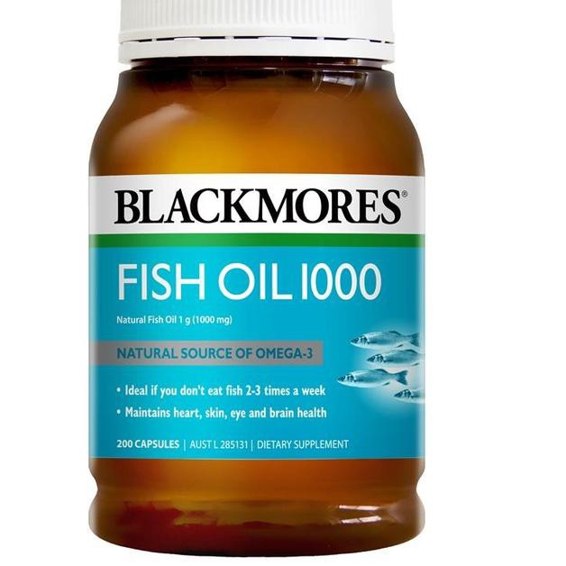 ‡ Paling Laris &gt;&gt;&gt;&gt; BLACKMORES FISH OIL OMEGA 3 6 9 MINYAK IKAN SALMON KALBE - 200 KAPSUL