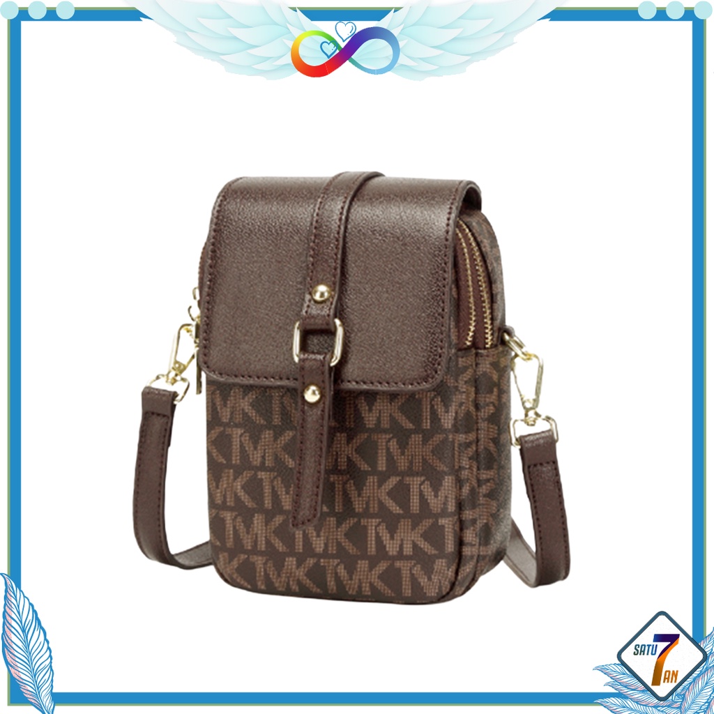 Satu7an T269 Tas Selempang Wanita Tas Mini Tempat Hp Fashion Kasual Korean Style Tas Slmpang Cewek Import Sling Bag Kulit PU