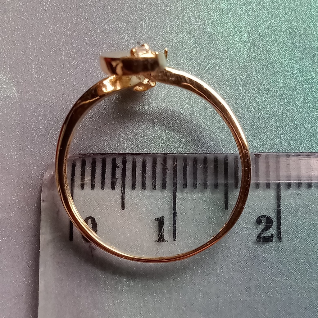 Cincin Emas 17K - 1.5 gr Kadar 750 - 21