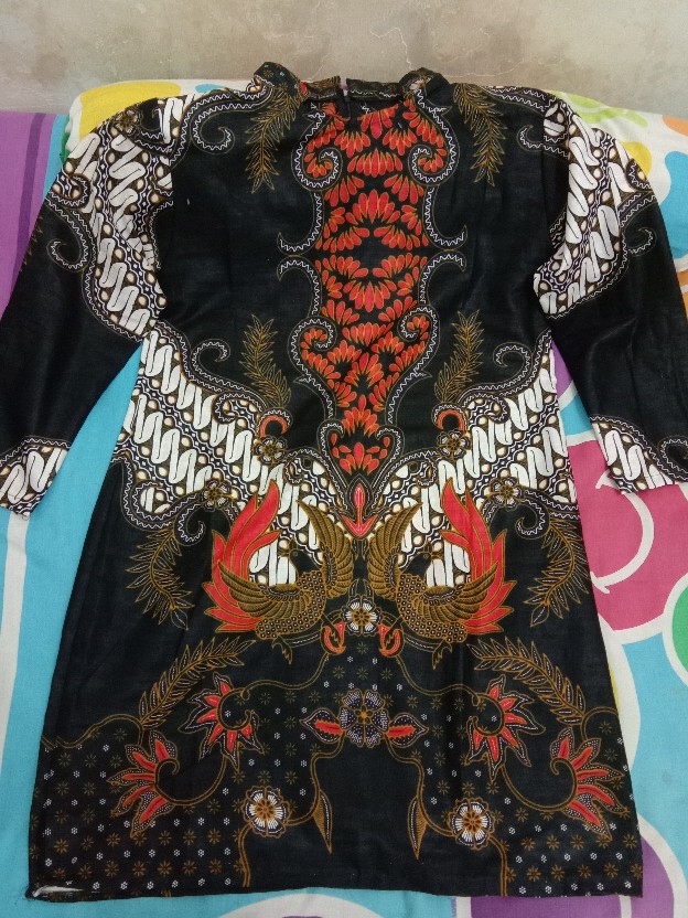 Tunik Leher Sanghai | New Ready Tunik | Batik Putra Mas1