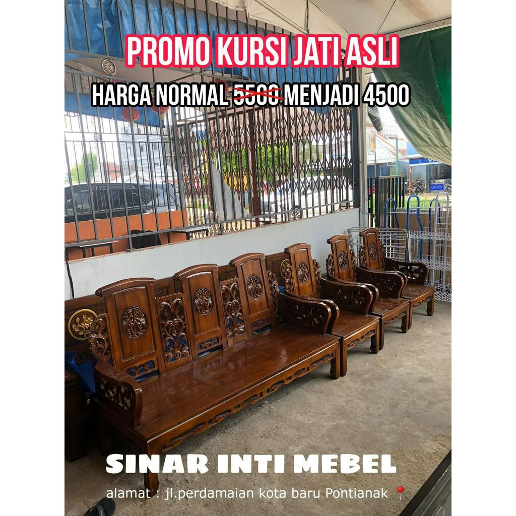 Kursi jati jepara asli / PROMO