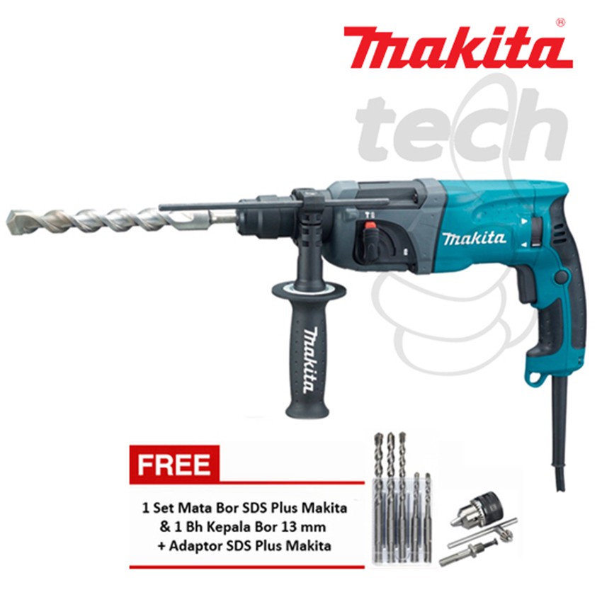 Mesin Bor Tembok Beton Rotary Hammer Makita Hr2230 X5 Hr 2230 X5 Shopee Indonesia