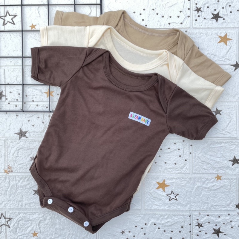 3PCS Jumper Bayi Baju Kodok Bayi Jumsuit Bayi jumper Bodysuit Bayi DNW BABY