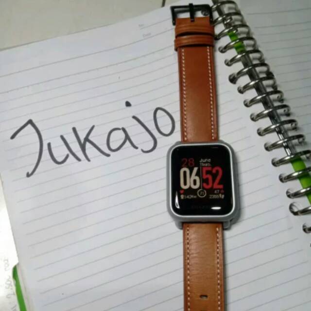 leather strap amazfit bip