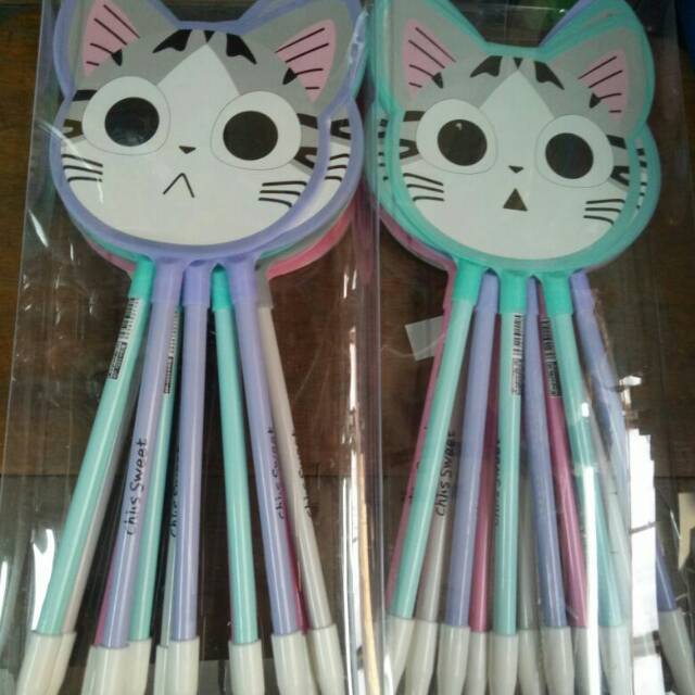 

Pulpen Bentuk Kipas Cat / Pena Kipas