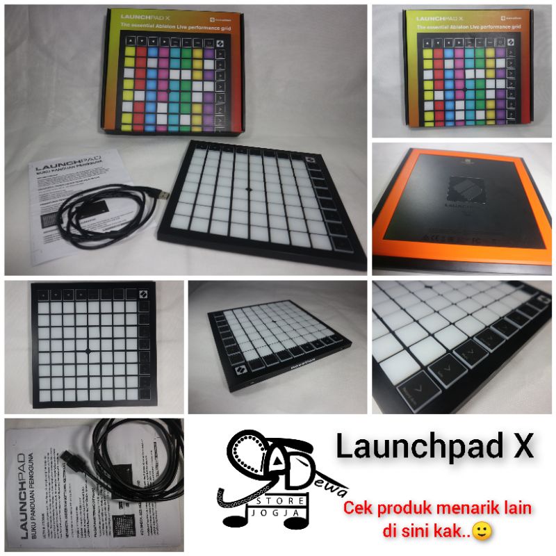 LAUNCHPAD X AKA MK3 NOVATION LAUNCH PAD MIDI CONTROLLER GRID CONTROLER