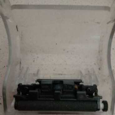 Tutup dan Roll printer Edc verifone vx 520