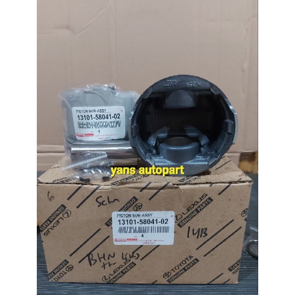 SEHER / PISTON ASSY TOYOTA DYNA RINO 115ET/14B ASLI TOYOTA