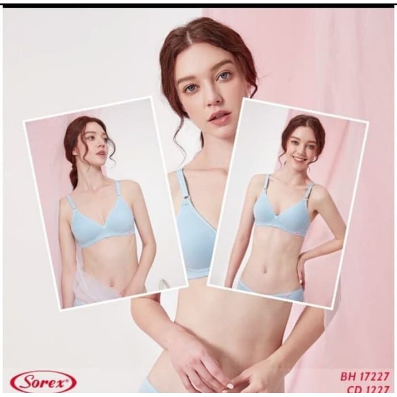 Bra sorex Soft dan Comfort 17227 ,Busa tanpa kawat