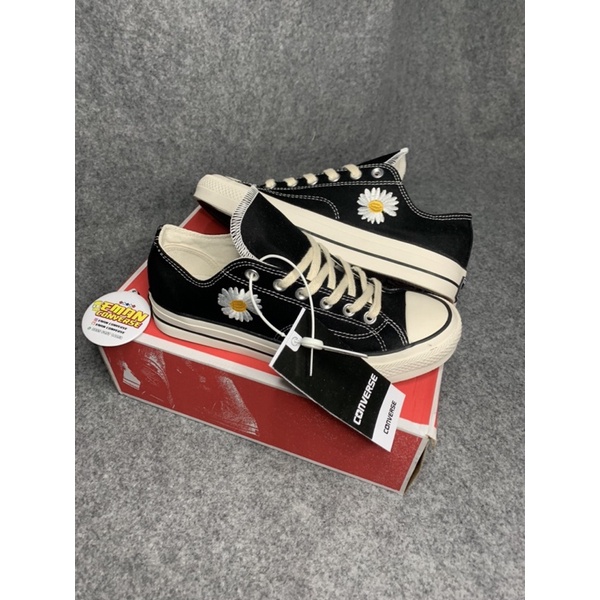 SEPATU CONV3RSEE 70S LOW PEACE MINUS ONE BLACK WHAITE (IMPORT)