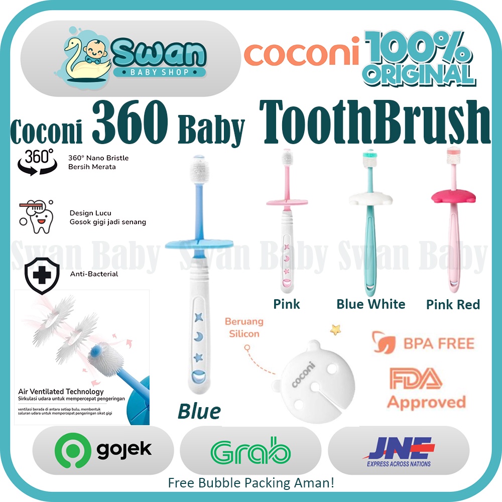 Coconi 360 Baby Toothbrush / Sikat Gigi Anak