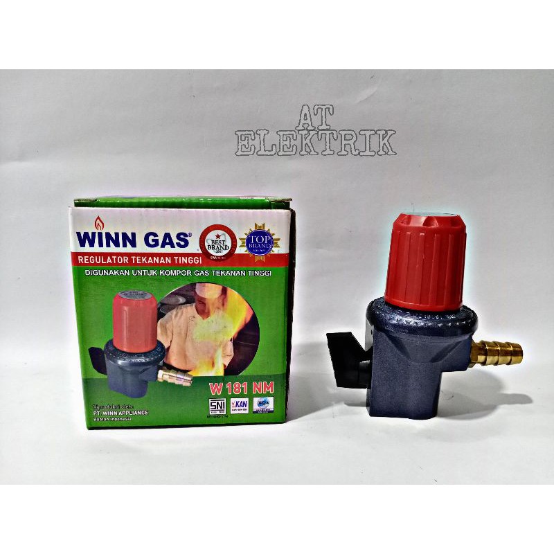 Regulator Tekanan Tinggi Winn Gas W 181 NM ( Non Meter )