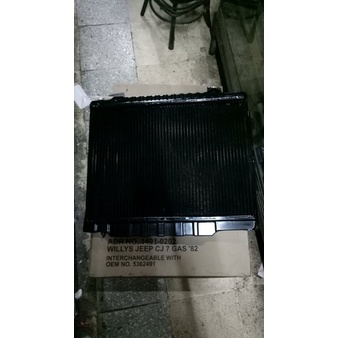 RADIATOR ADR JEEP CJ7 CJ 7 BENSIN