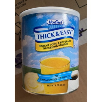 

Hormel Thick & Easy Instant Food Beverage Thickener 227g termurah
