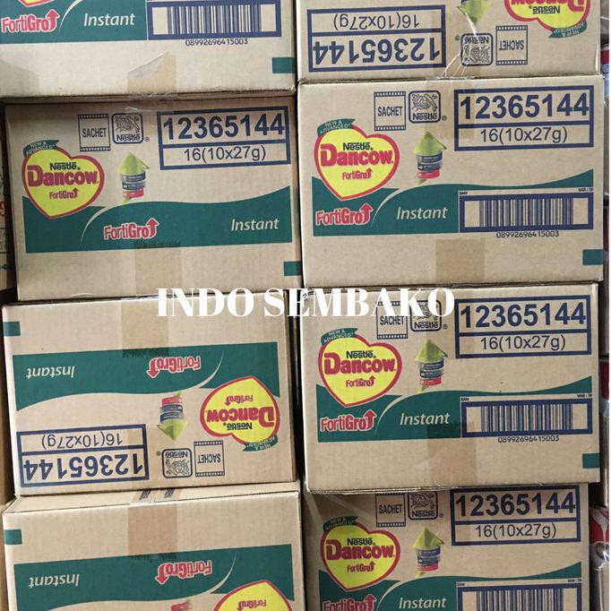 

[[BISA COD]] Dancow putih sachet dus 160 x 27g / susu bubuk dancow sachet rencengan OBRAL Kode 1338