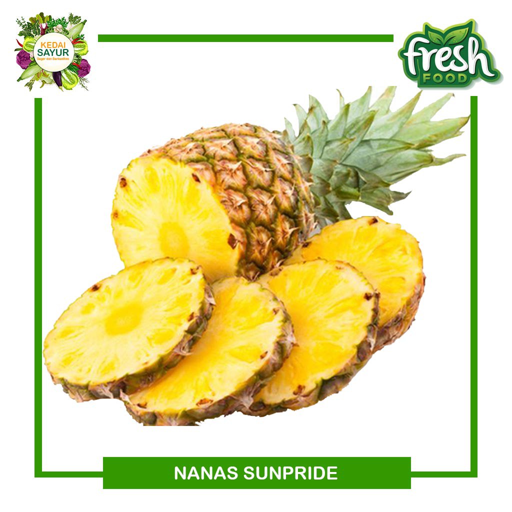 

Buah Nanas Honi Sunpride Segar Besar 1 Buah - Gerai Sayur Buah Segar Depok