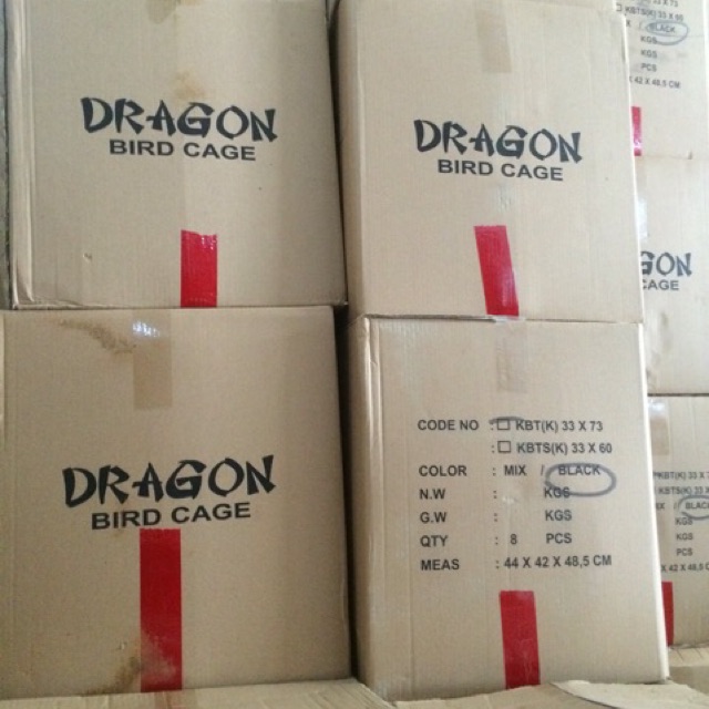 KANDANG KAPSUL LOVEBIRD DRAGON 1DUS ISI 8PCS